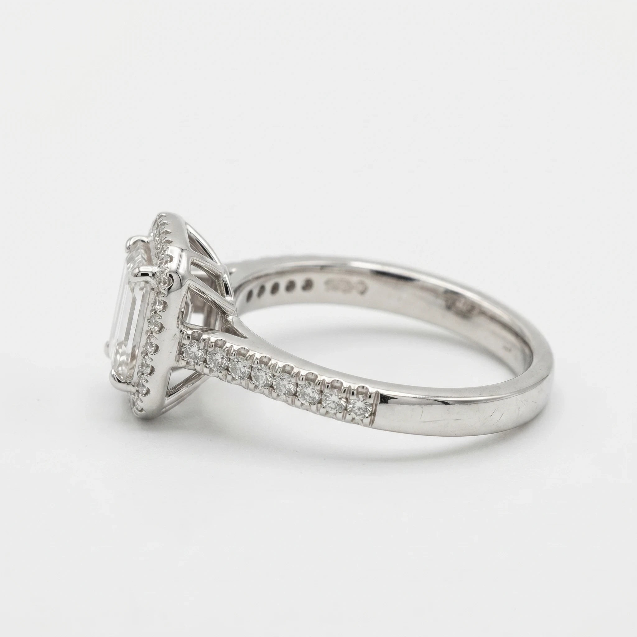 Bague Or blanc et Diamants