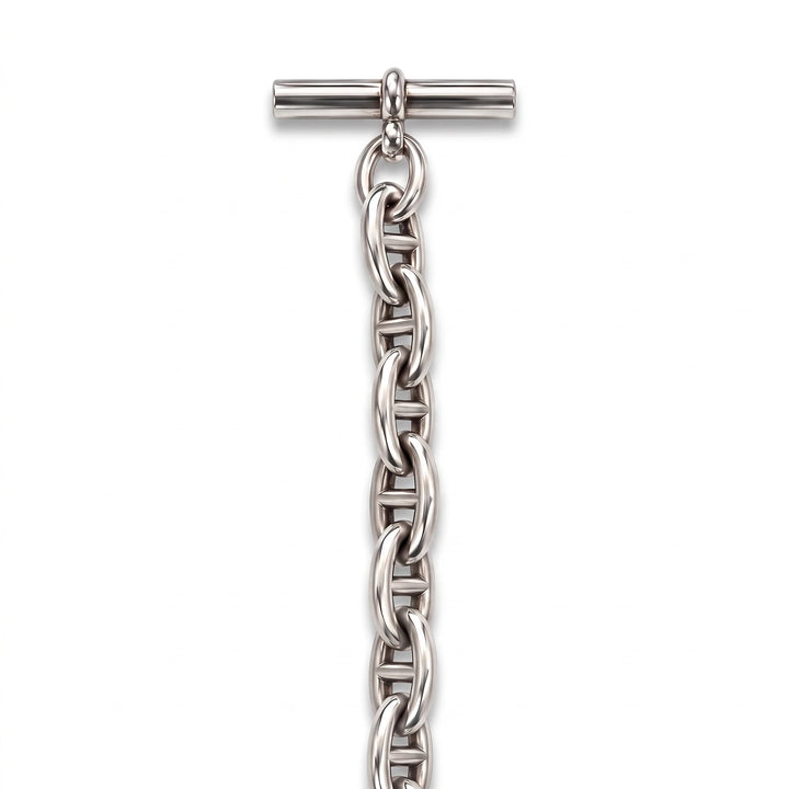 Hermès Bracelet Chaine d'ancre argent