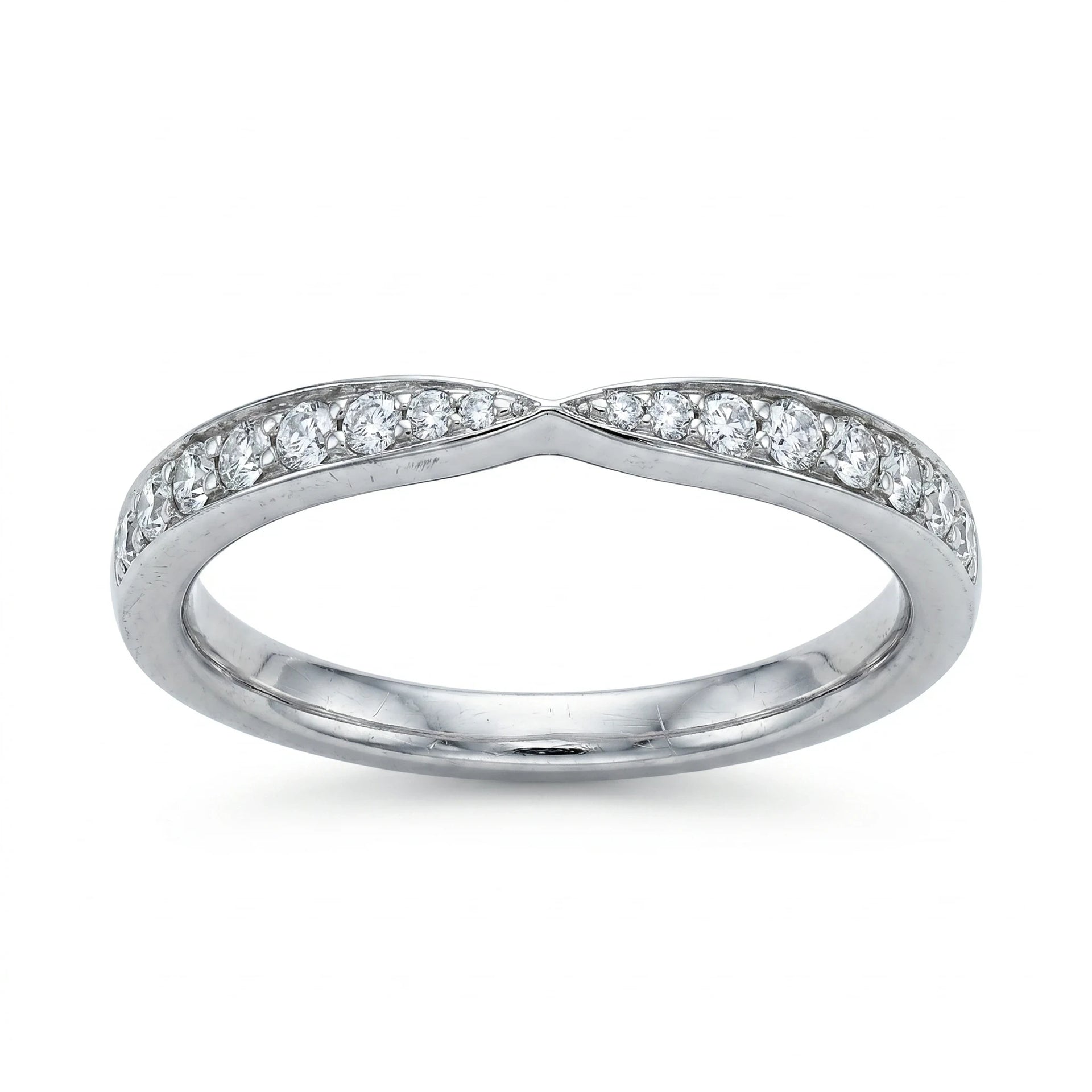 Tiffany & Co. Bague Platine et Diamant