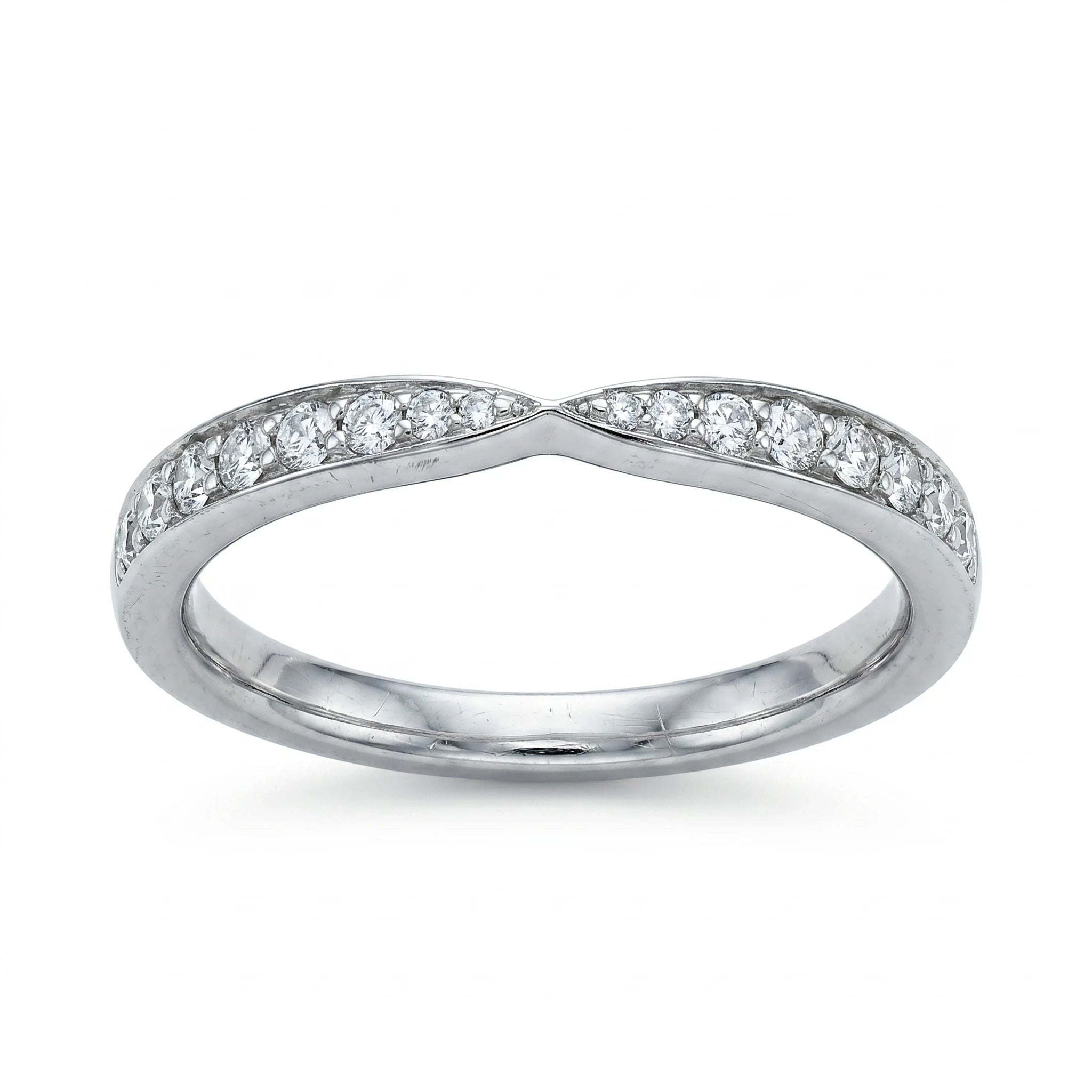 Tiffany & Co. Bague Platine et Diamant