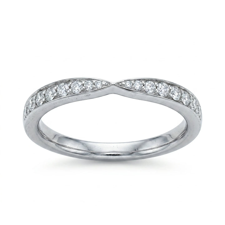 Tiffany & Co. Bague Platine et Diamant