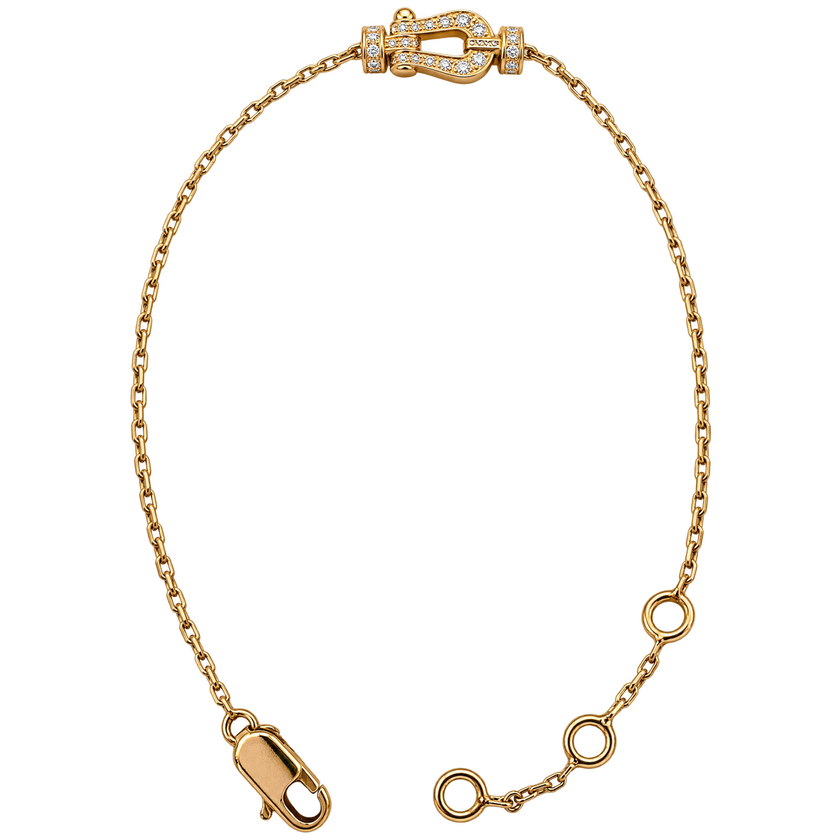 Fred Bracelet Force 10 or et Diamant pavage
