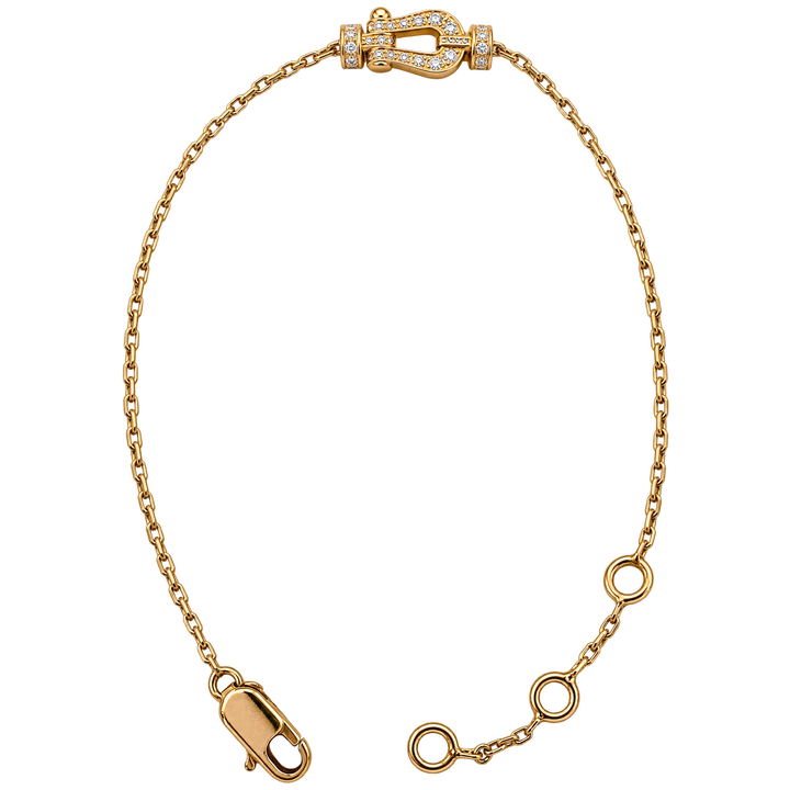 Fred Bracelet Force 10 or et Diamant pavage