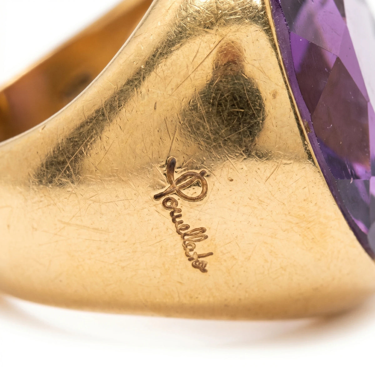 Pomellato Bague Victoria or et Améthyste