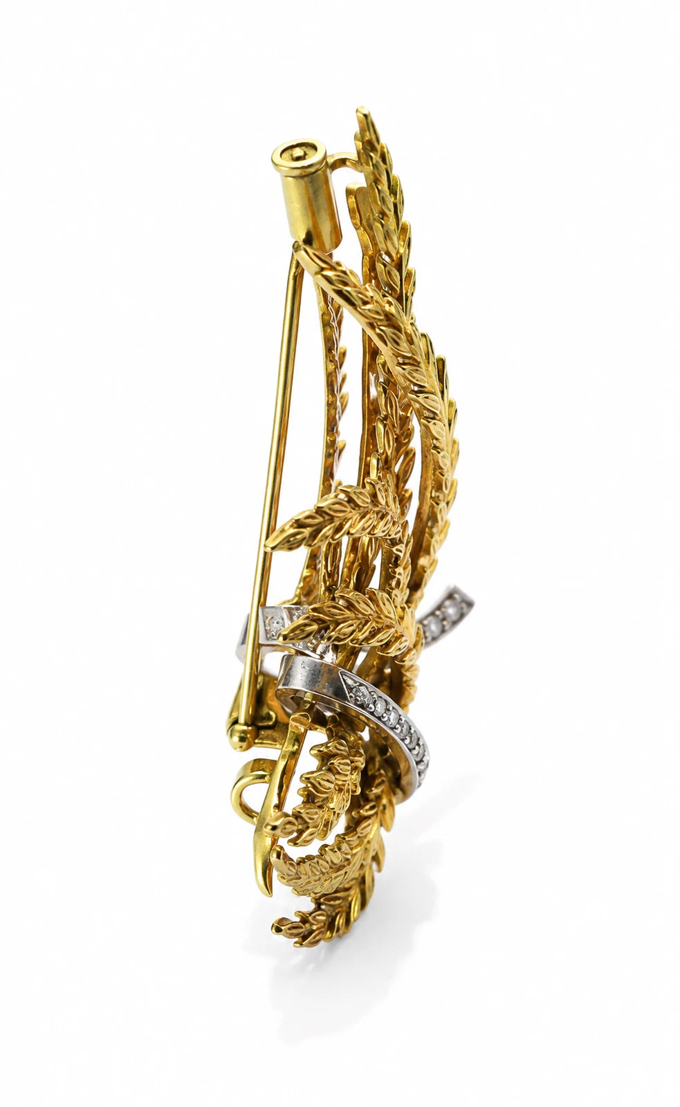 Broche or et Diamant