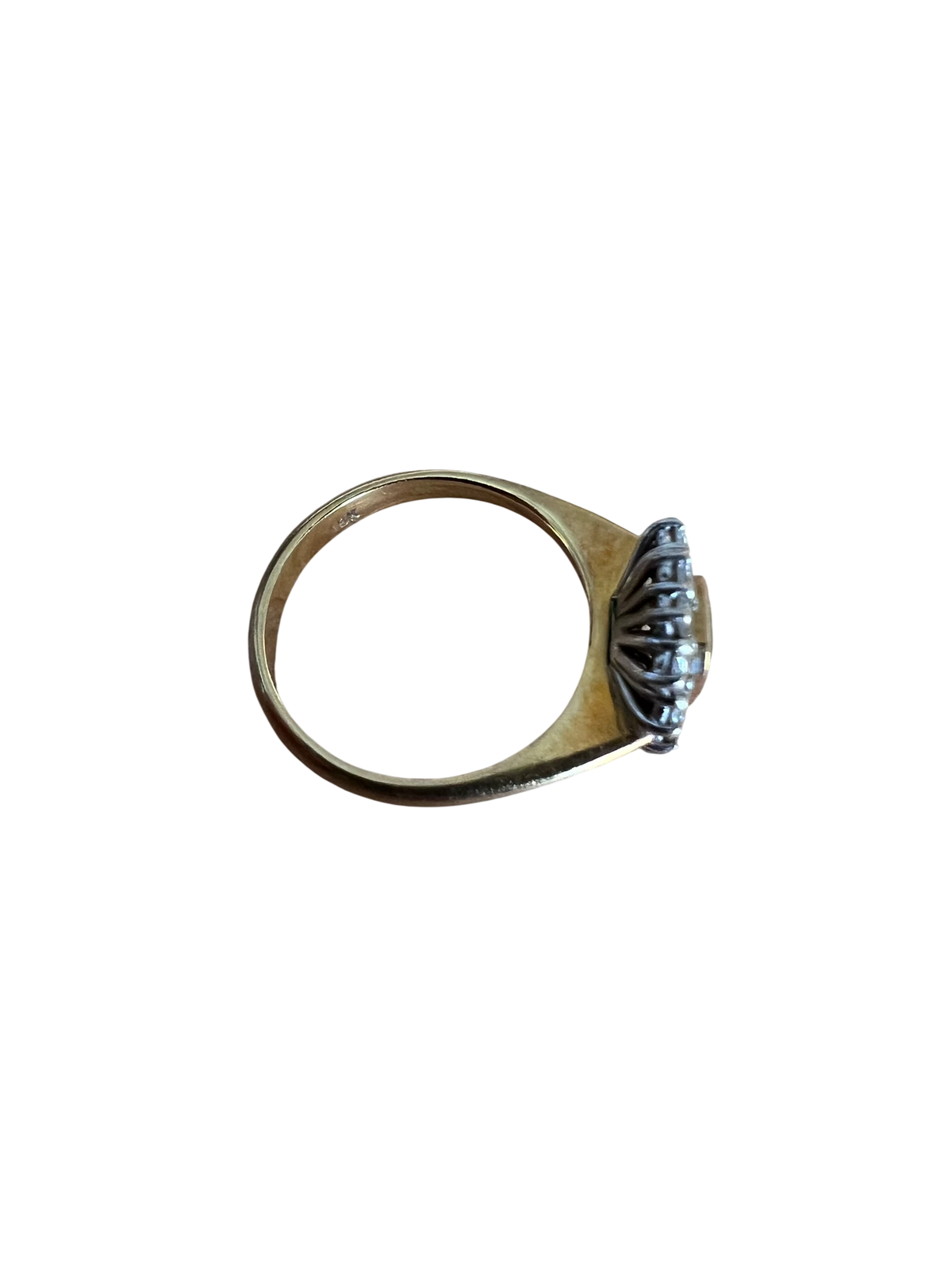 Bague or et Émeraude