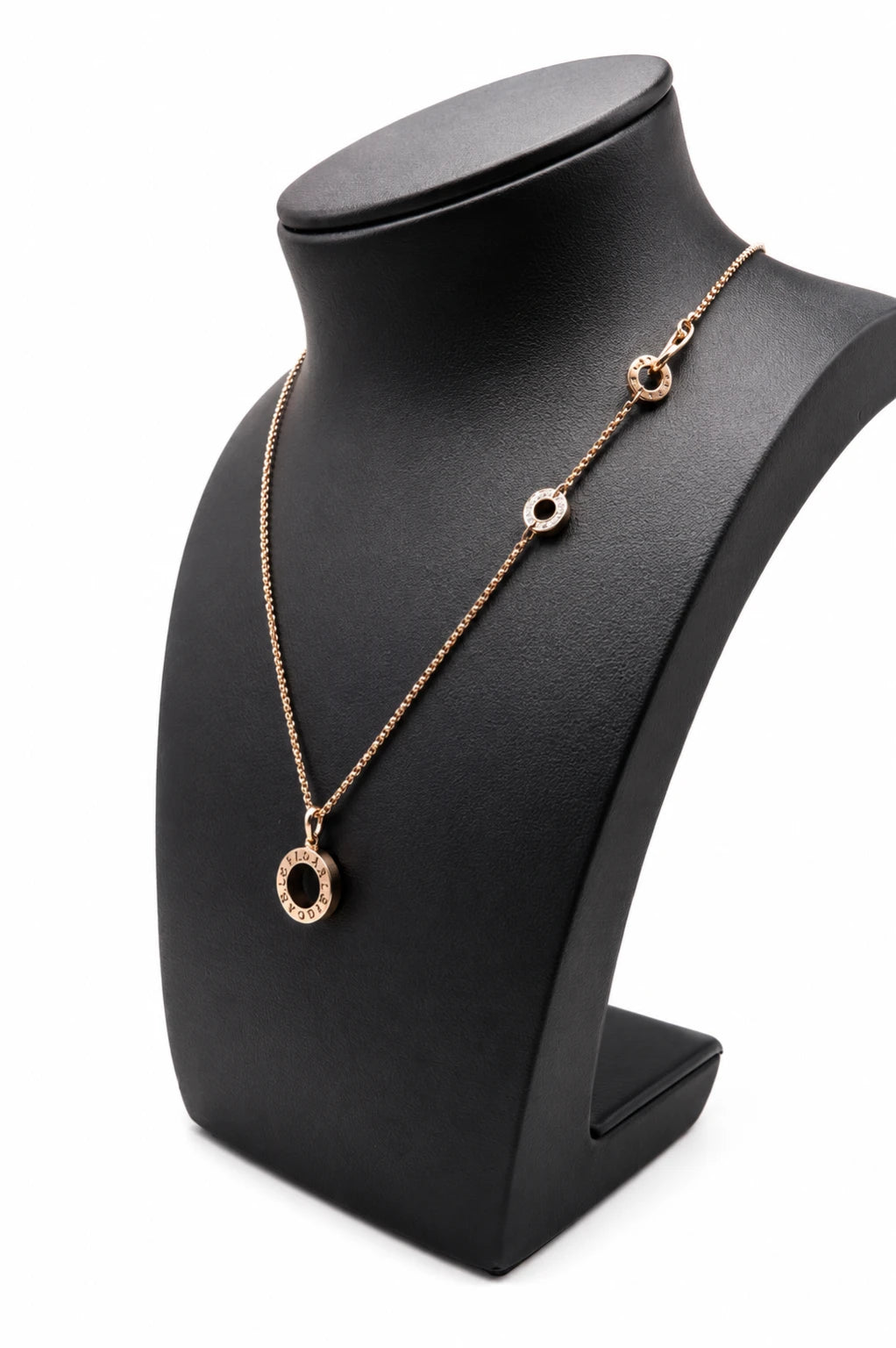 Bulgari Collier Bulgari Bulgari or et Onyx