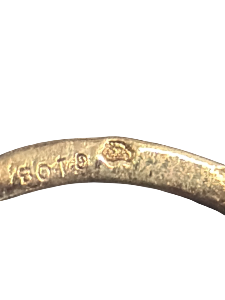Collier or & argent belle époque