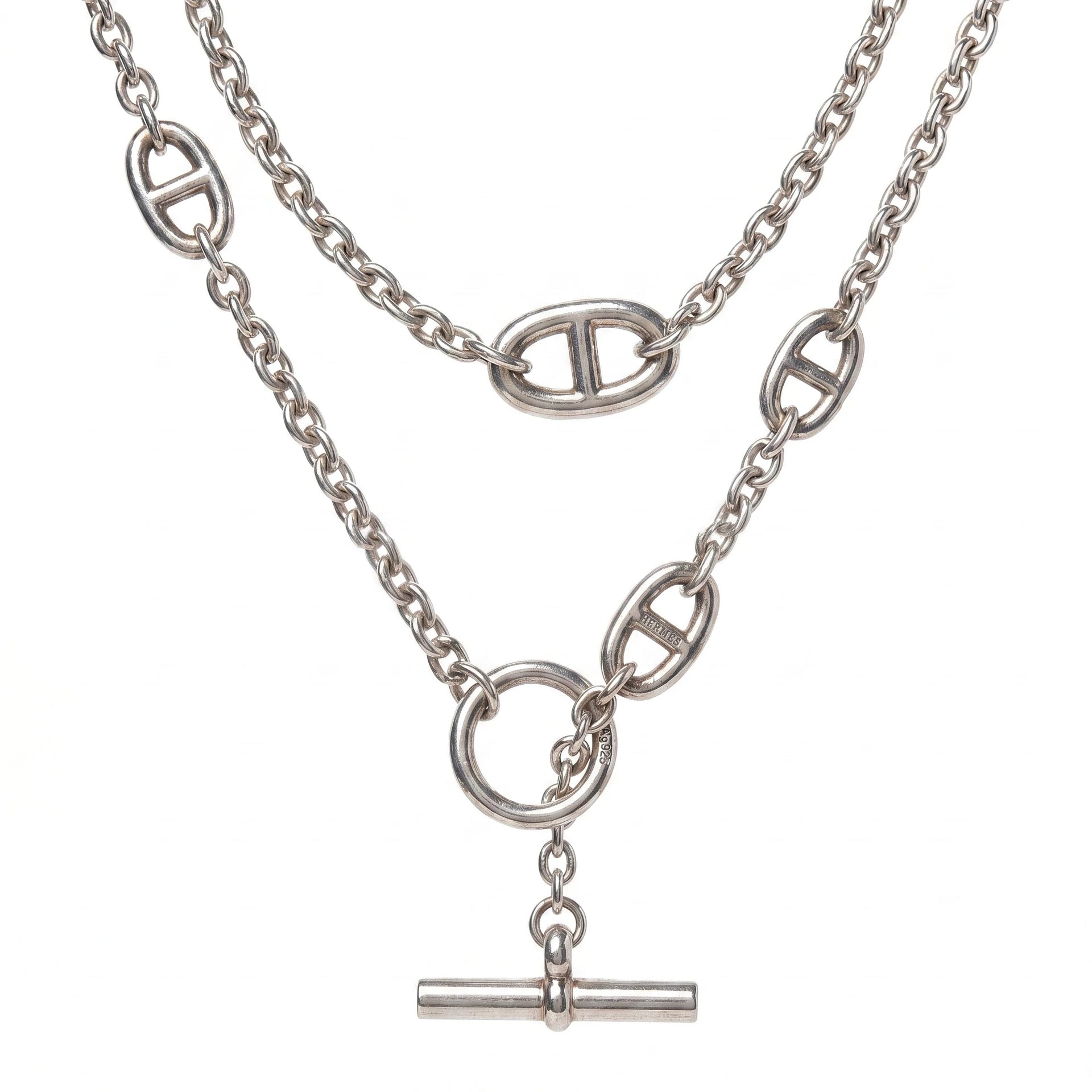 Hermès Collier Farandole Argent