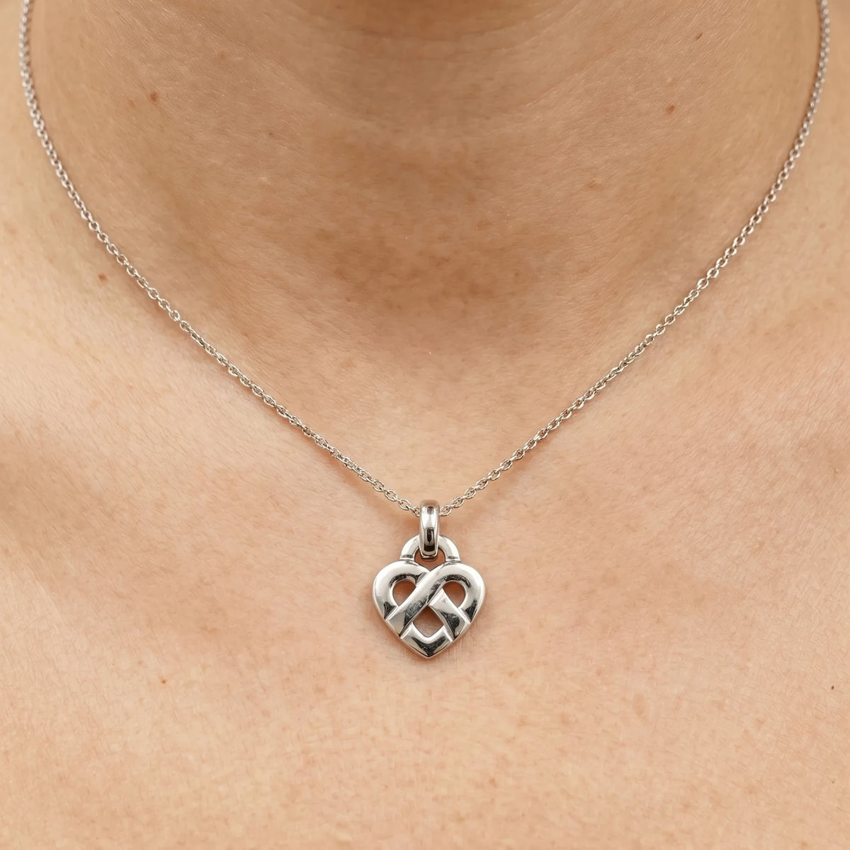 Poiray Pendentif Entrelace or
