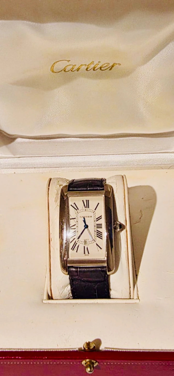Montre Cartier Tank américaine