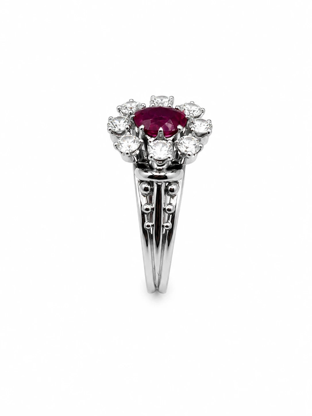 Bague or et Rubis