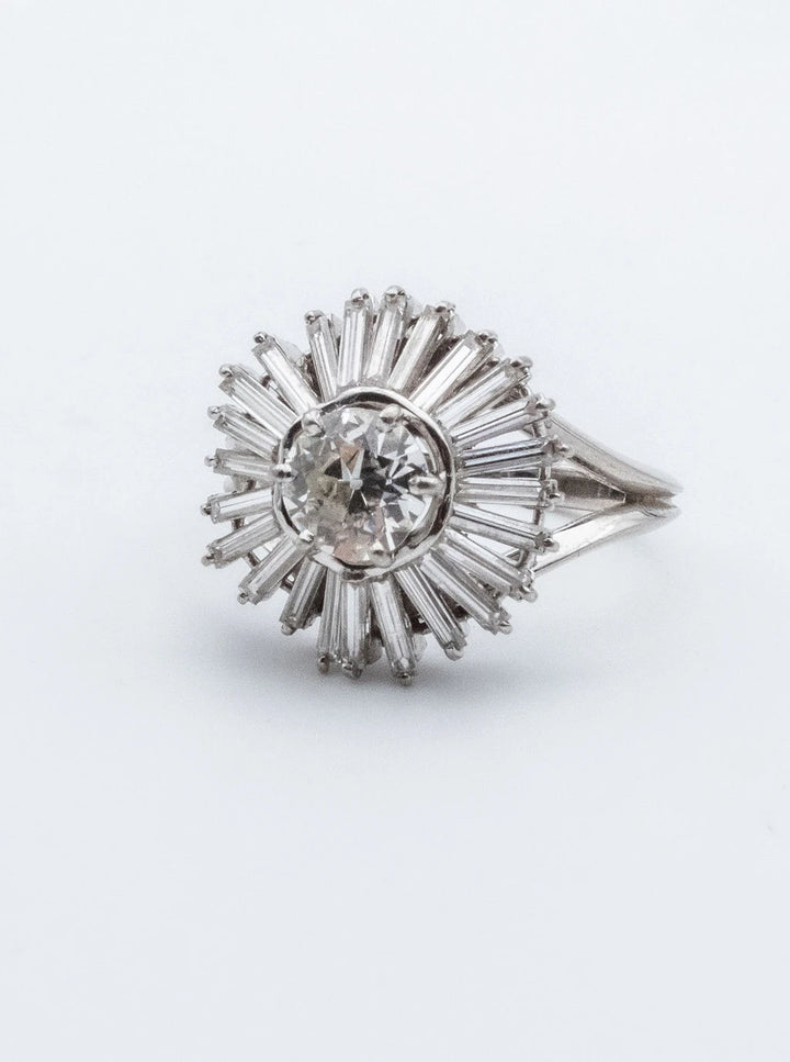 Boucheron Bague Platine et Diamant