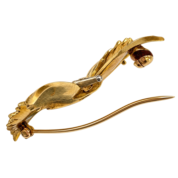 Tiffany & Co. Broche or et Diamant pavage
