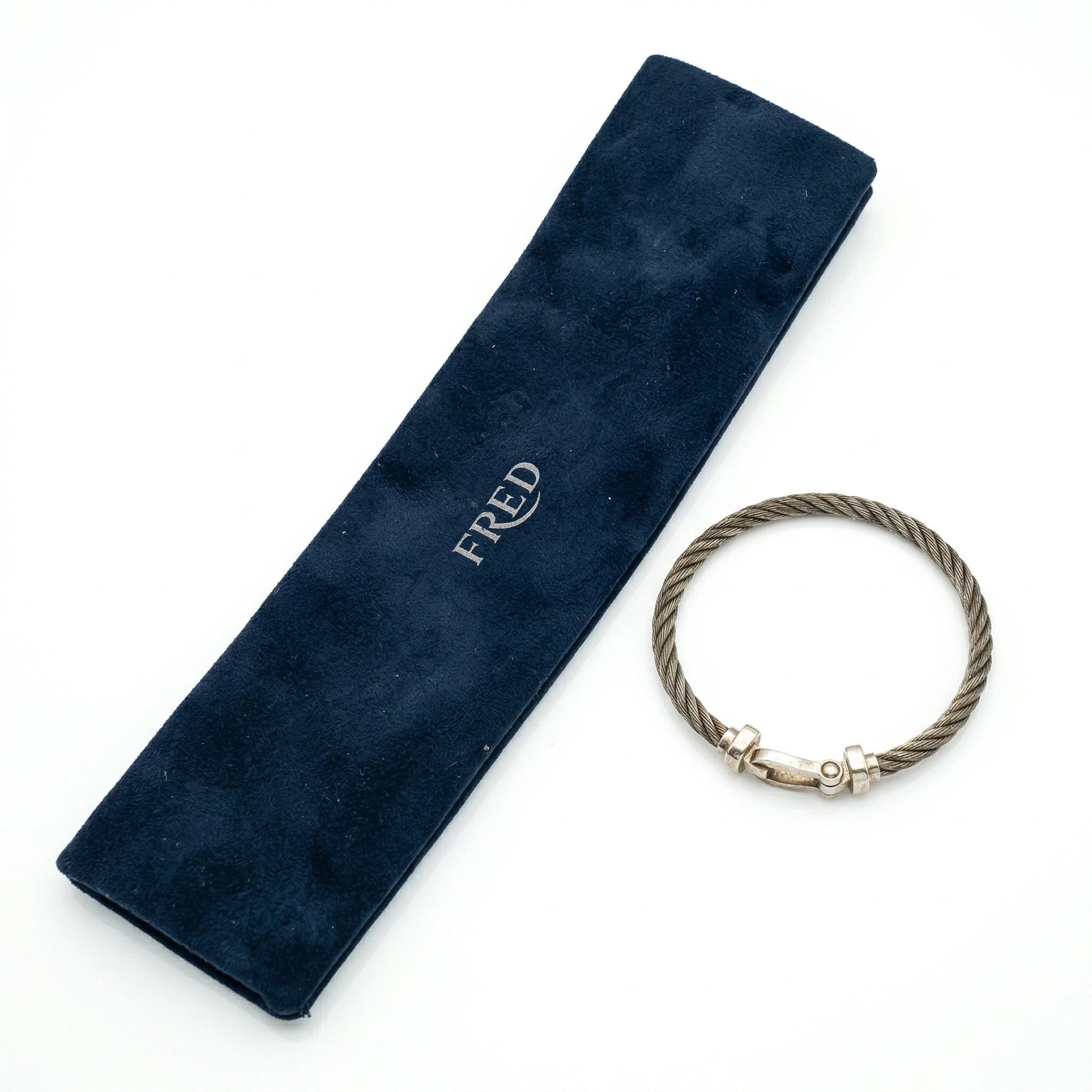 Fred Bracelet Force 10 Or blanc