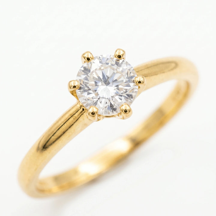 Bague or et Diamant