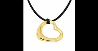 Tiffany & Co. Pendentif Open Heart Or jaune