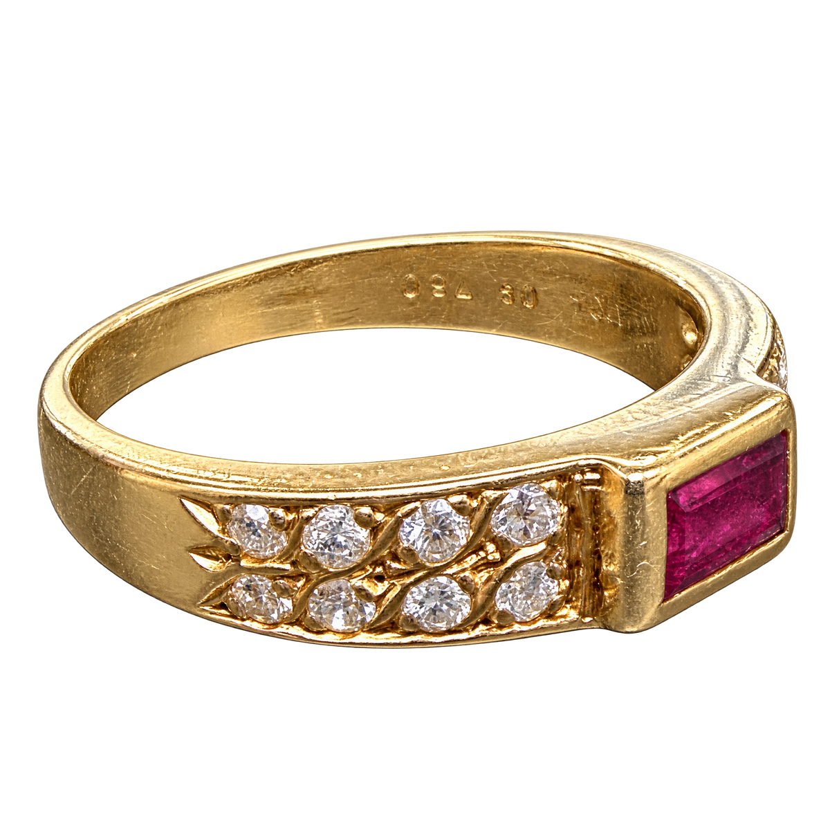 Bague Van Cleef & Arpels Rubis & Diamants