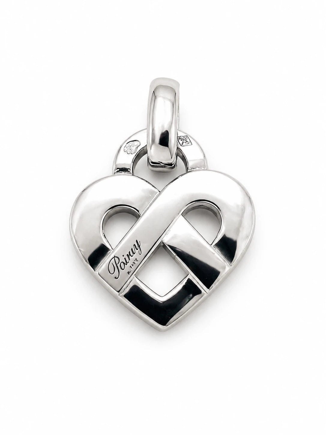 Poiray Pendentif Entrelace or