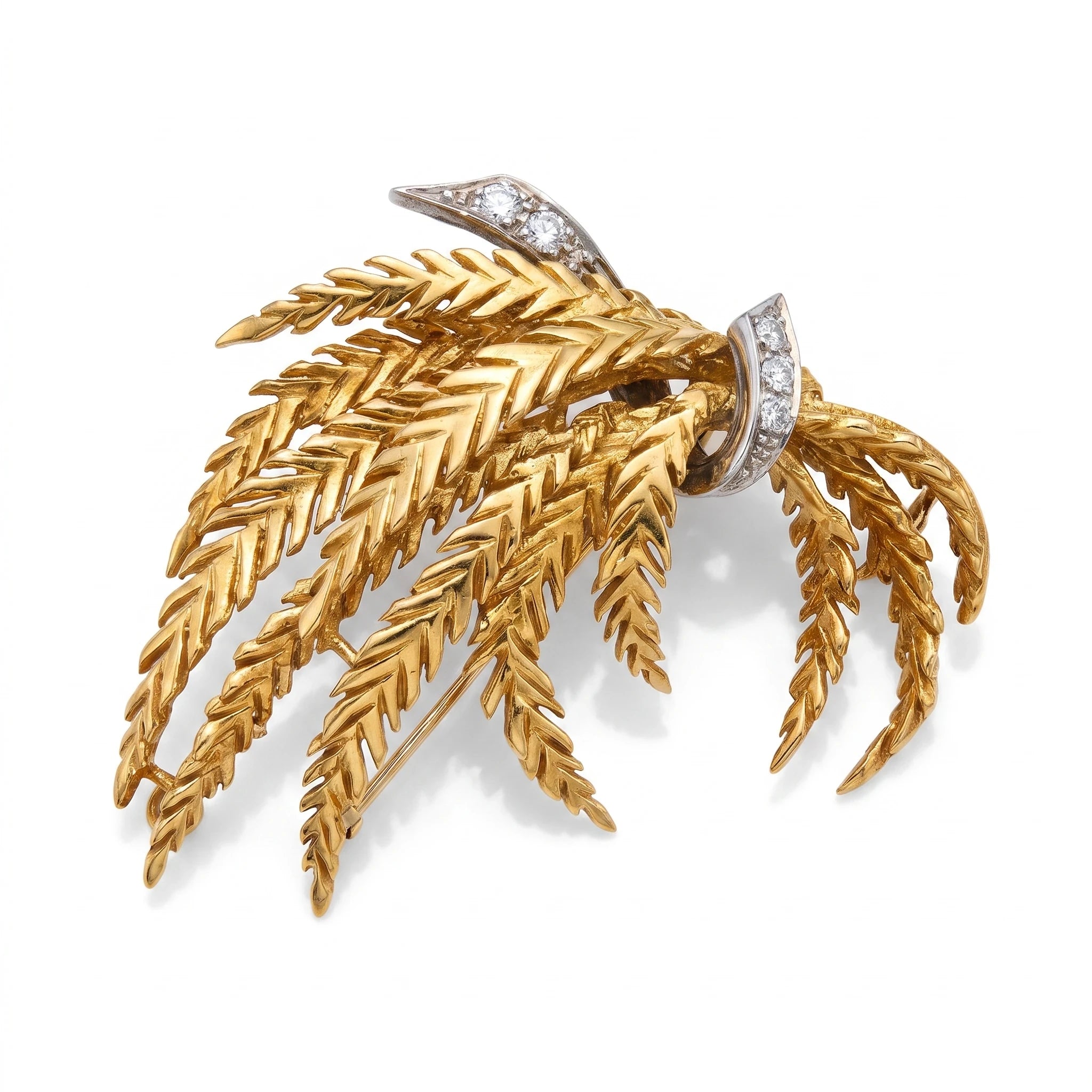 Broche or et Diamant
