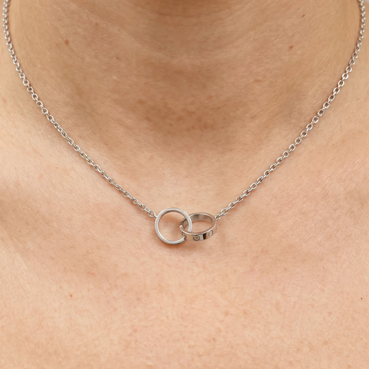Cartier Collier Love Or blanc