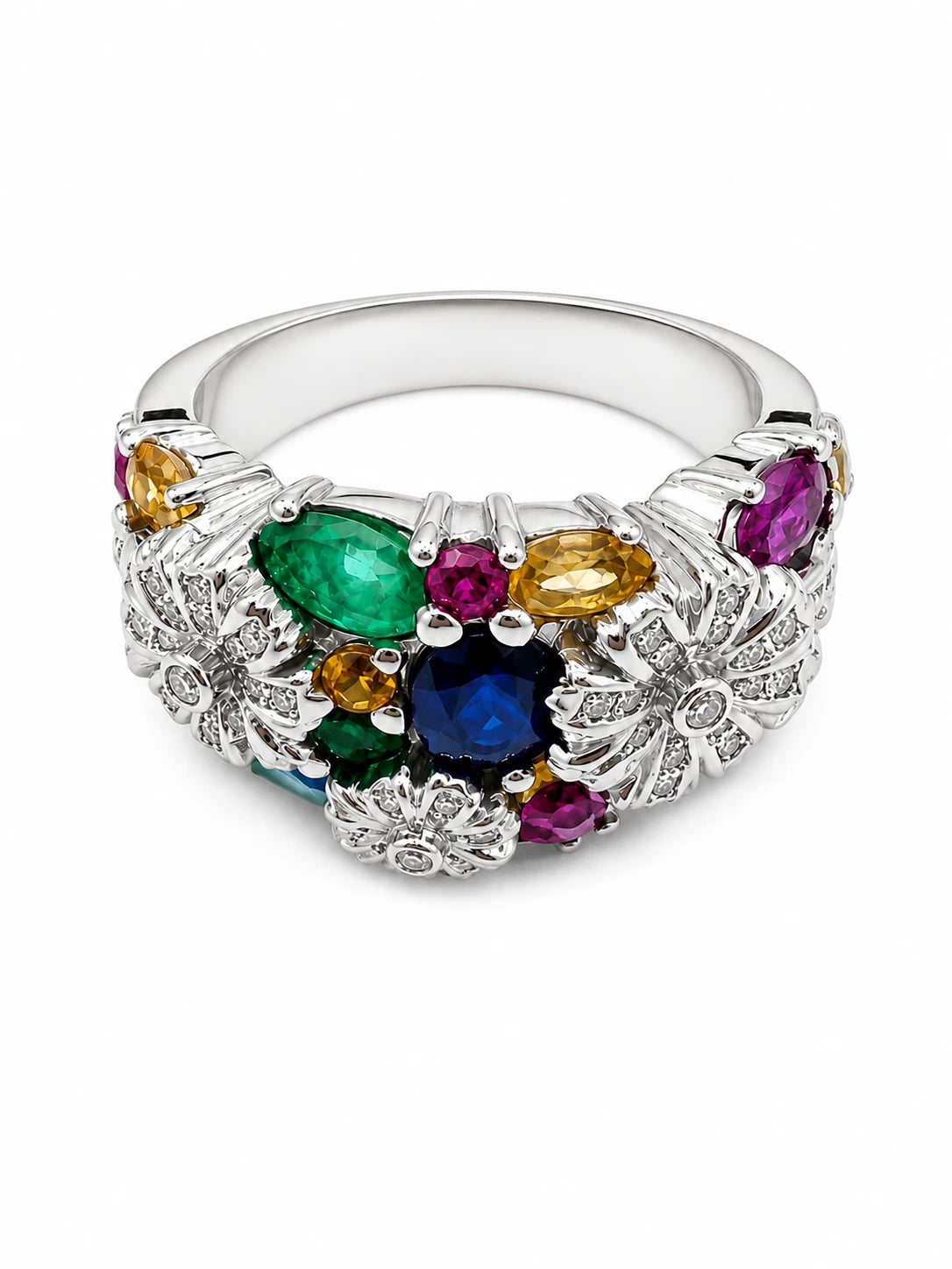 Bague Or blanc et Diamant