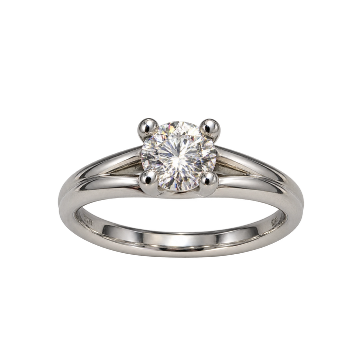 Bague platine et Diamant