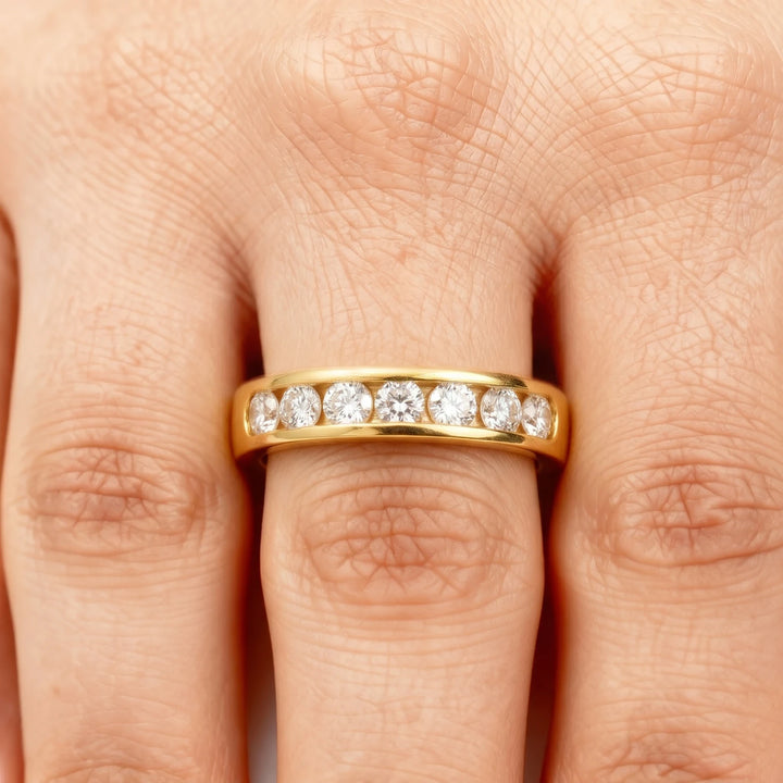 Bague Or jaune et Diamant