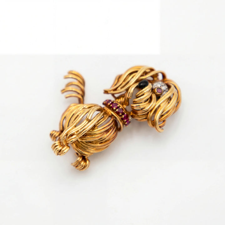 Van Cleef & Arpels Broche Or jaune et Diamant