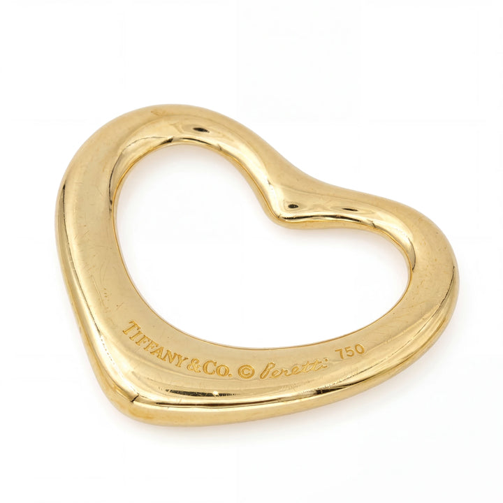 Tiffany & Co. Pendentif Open Heart Or jaune