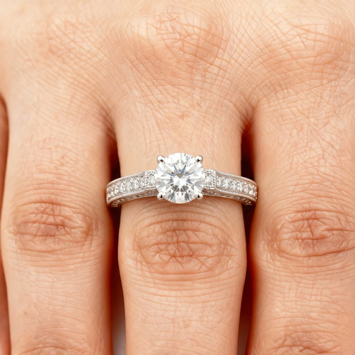 Bague or et Diamant