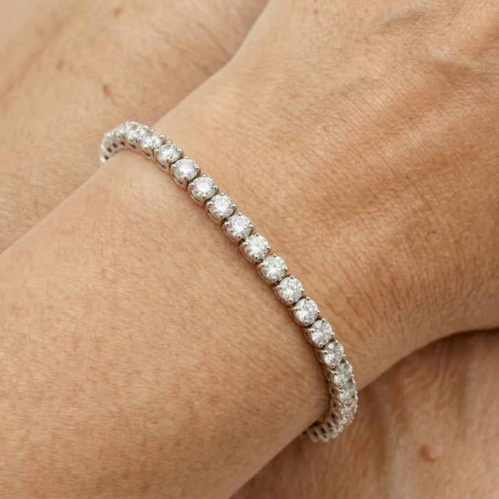 Bracelet Or blanc et Diamant