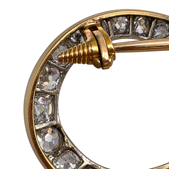 Broche or et Diamant