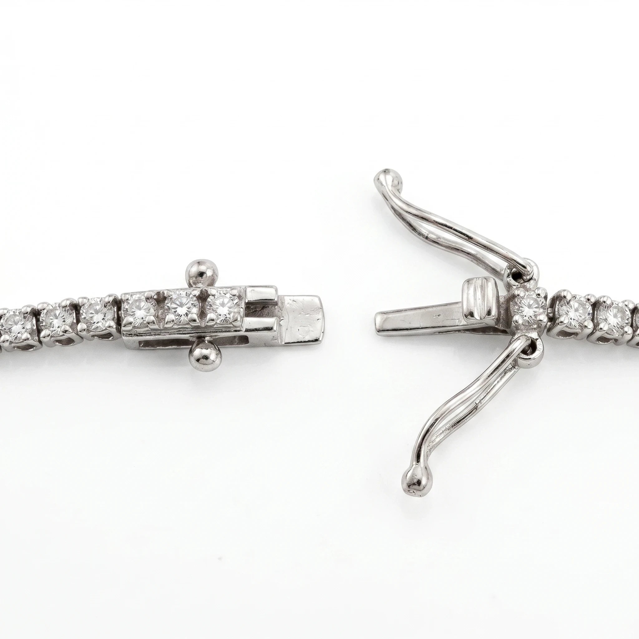 Bracelet Or blanc et Diamant