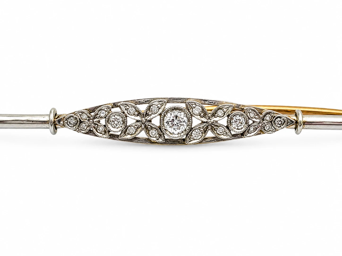 Broche or et Diamant