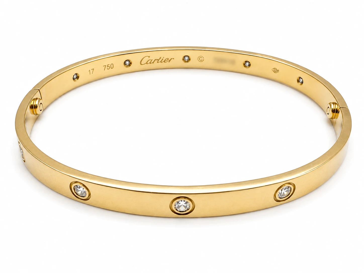 Cartier Bracelet Love or et Diamants
