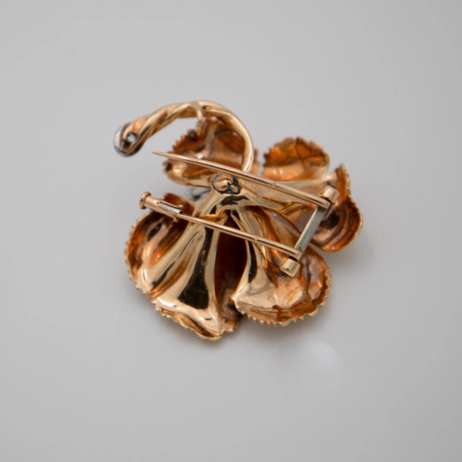 Broche or et Diamant