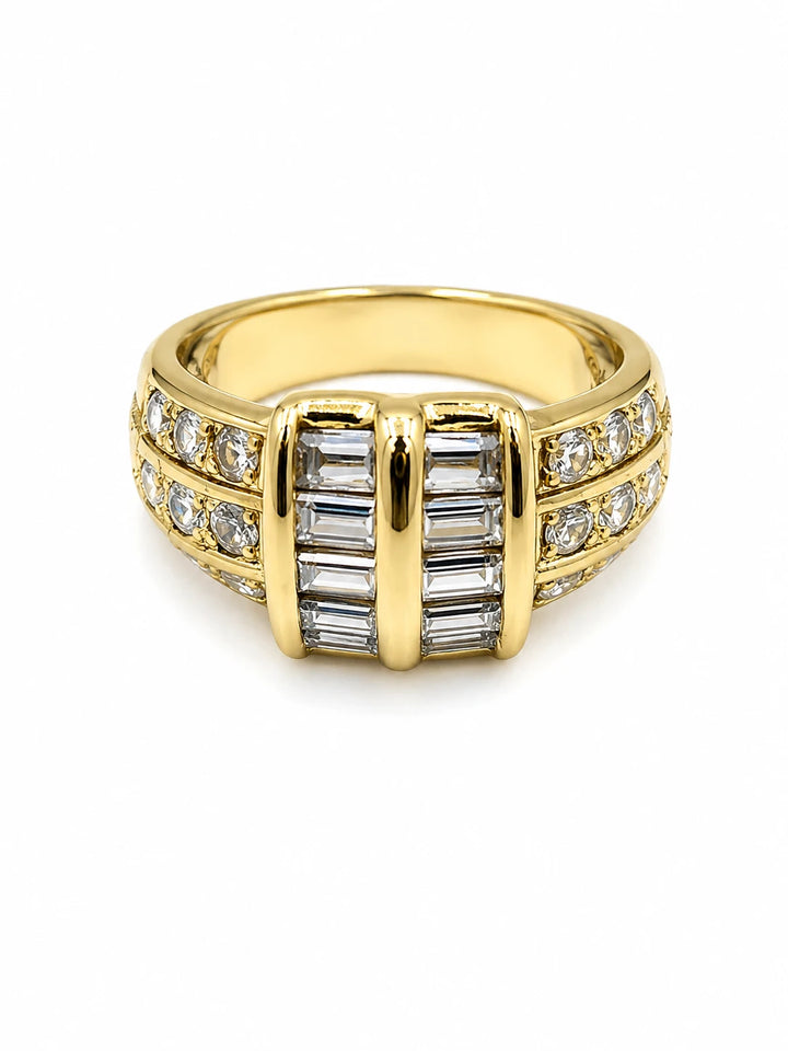 Bague or et Diamants