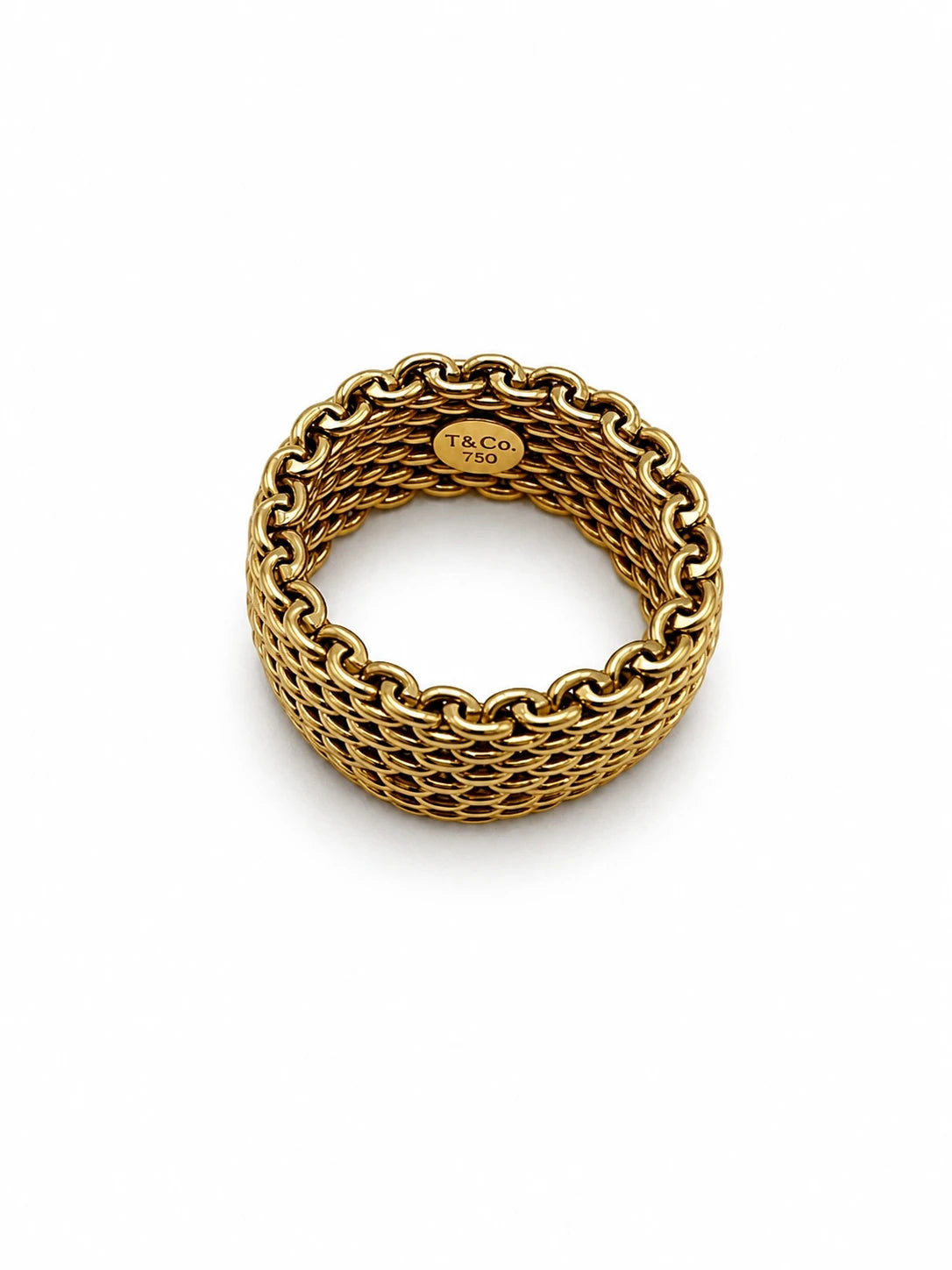 Tiffany & Co. Bague Somerset Or jaune