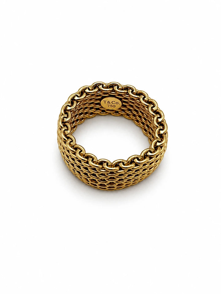 Tiffany & Co. Bague Somerset Or jaune