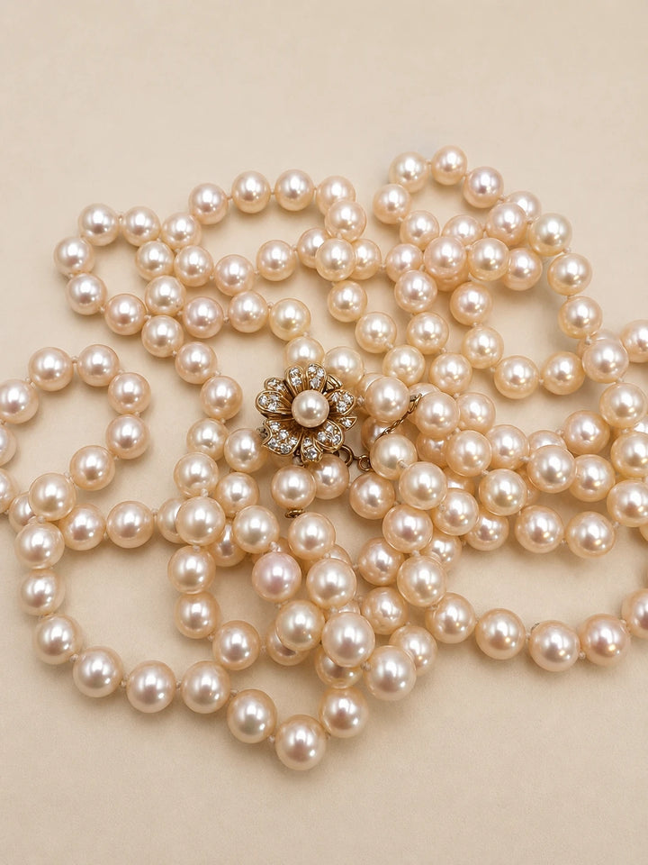 Collier or et Perle de culture
