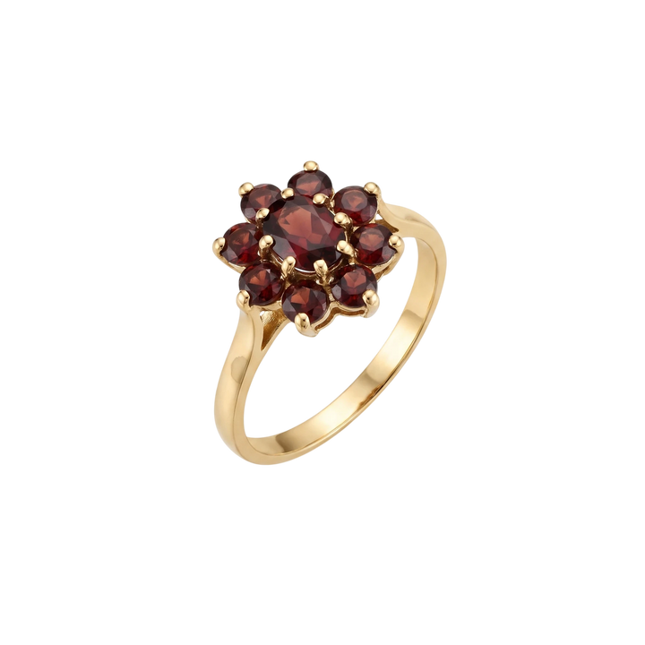 Bague or et Grenat