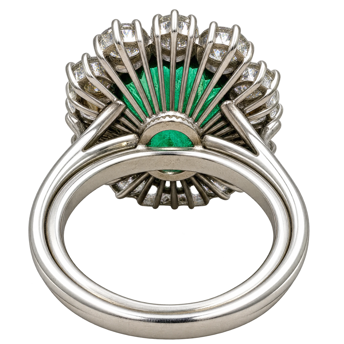 Bague or et Émeraude