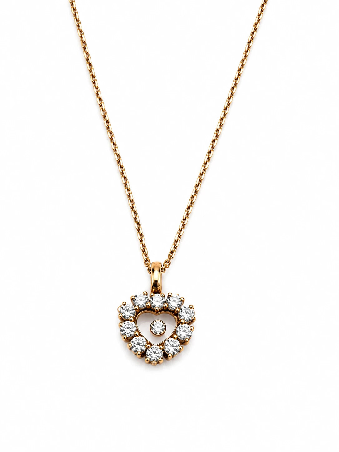 Chopard Collier Happy diamond Or jaune et Diamant
