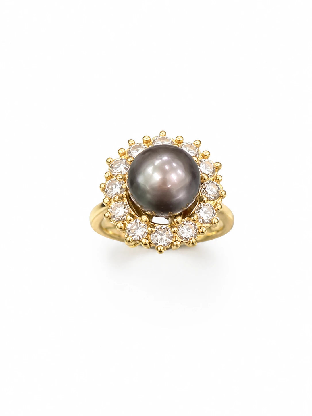 Bague or et Perle de culture