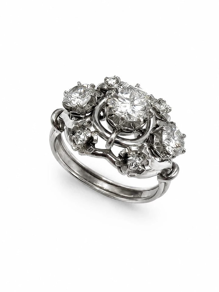 Bague Platine et Diamants