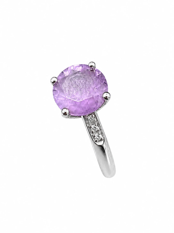 Mauboussin Bague Or blanc et Améthyste