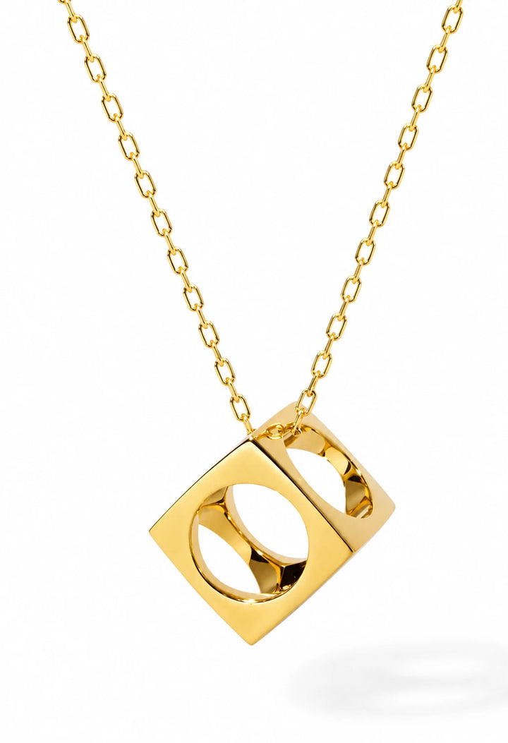 Dinh van Pendentif Le Pavé or