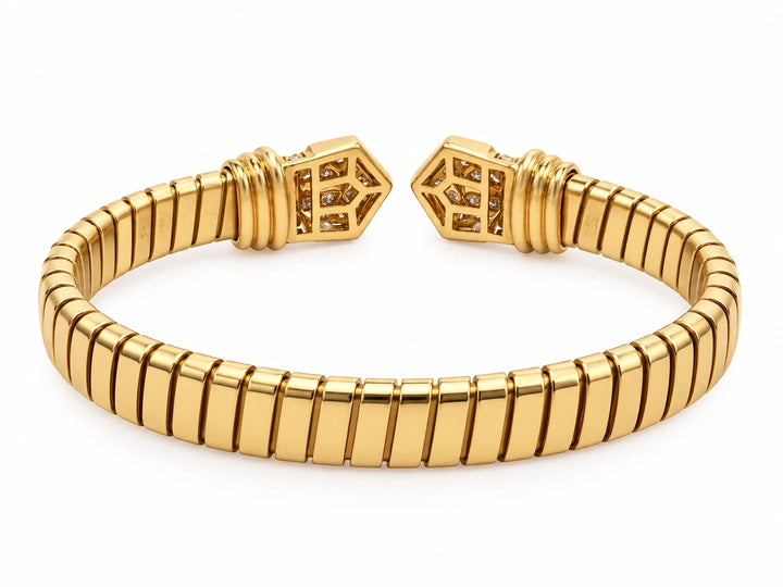 Bulgari Bracelet or et Diamant