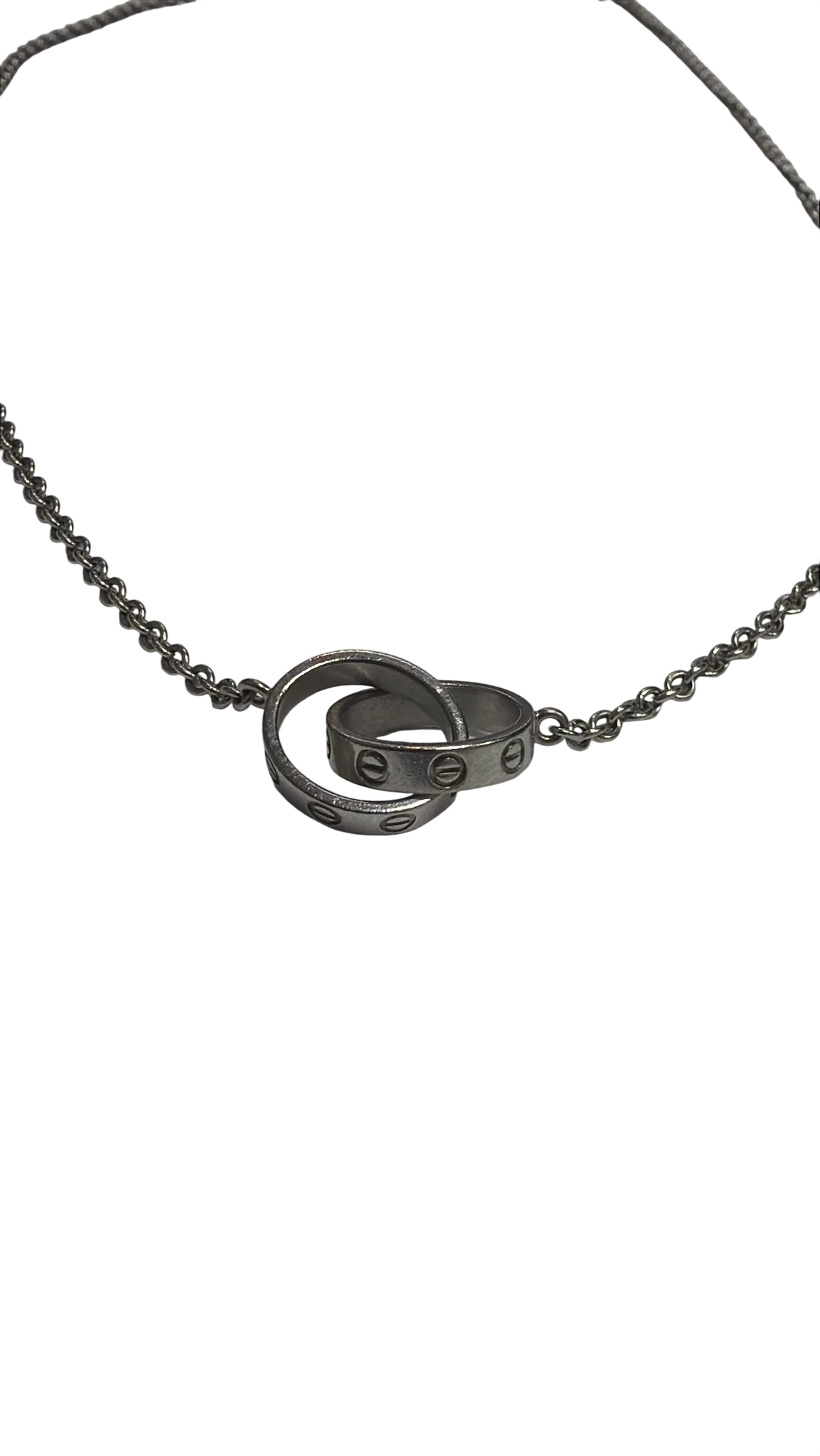 Cartier Collier Love Or blanc